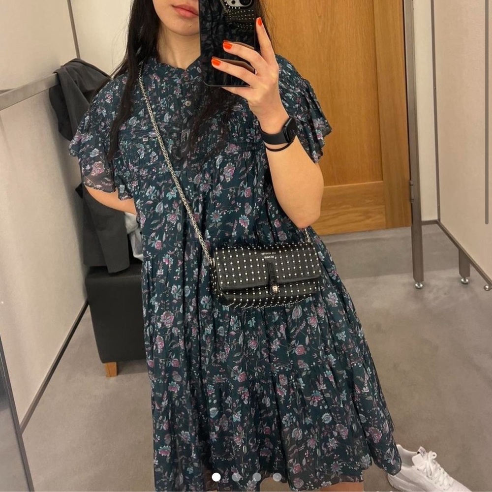 Isabel Marant Lanikaye Floral Dress (babydoll style dress)